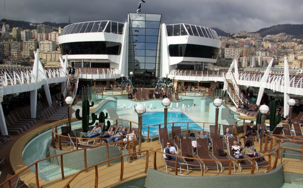 En croisière sur la Méditerranée