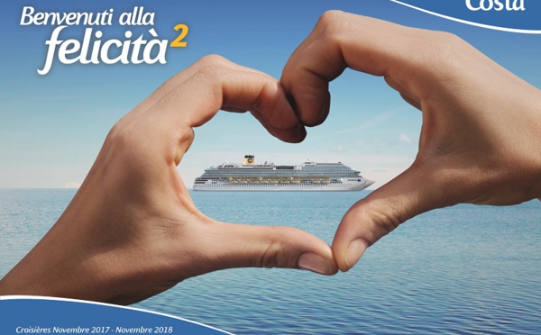 Costa Croisières sort sa nouvelle brochure 2017/2018