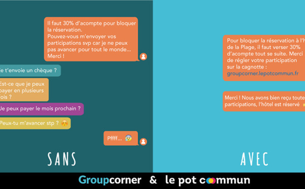 Groupes : Groupcorner s'allie à Le Pot Commun pour faciliter les paiements