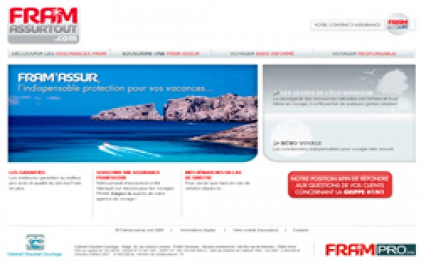 Fram lance un site dédié à l’assurance voyage