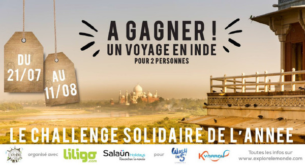 Salaün Holidays soutient le #WashIn5Challenge