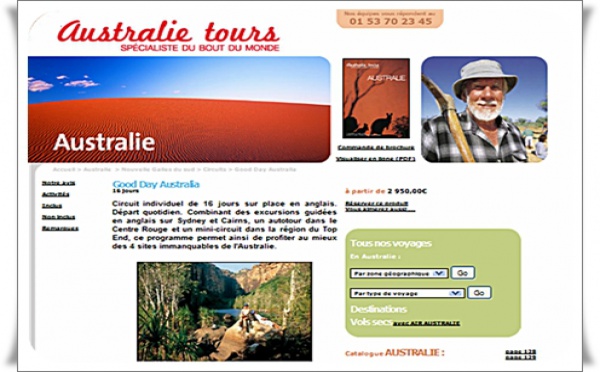 Travel &amp; Co : "Australie Tours restera distribué par les agences"