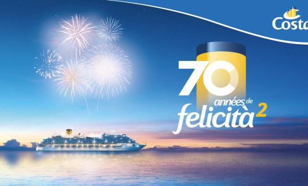 Costa Croisières prépare les festivités de son 70e anniversaire