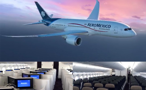 Rêvez à bord du vol de nuit d’Aeromexico, la nouvelle expérience de voyage