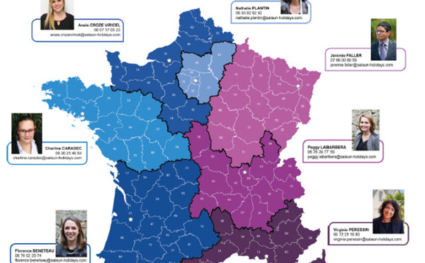 Salaün Holidays étoffe ses équipes commerciales