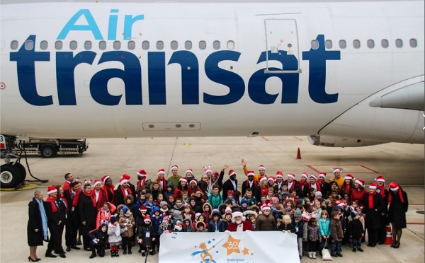 Petits Princes : Air Transat embarque 50 enfants à la recherche du père Noël