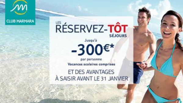 TUI lance des promos sur les réservations anticipées