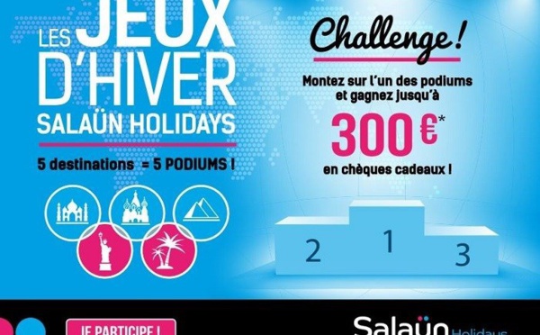 Salaün Holidays fait gagner des chèques cadeaux