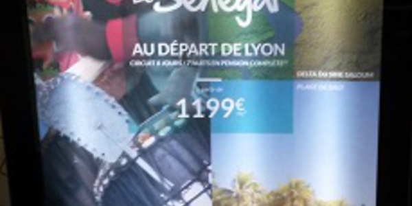 Voyamar affiche le Sénégal à Lyon, Marseille et Toulouse