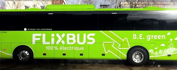 FlixBus : une première ligne opérée par des autocars électriques