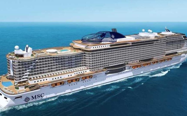 MSC Croisières reçoit le prix "8 Golden Pearls"