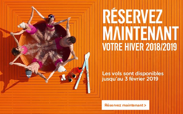 easyjet ouvre les ventes pour l'hiver 2018/2019