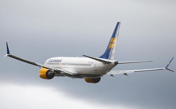 Icelandair a accueilli son 1er Boeing 737 MAX 8