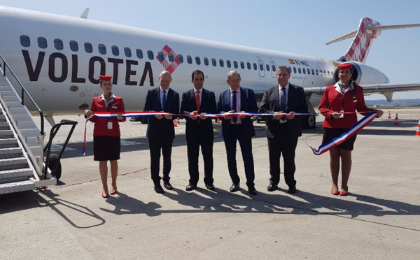 Volotea vise 250 000 passagers sur Marseille en 2018