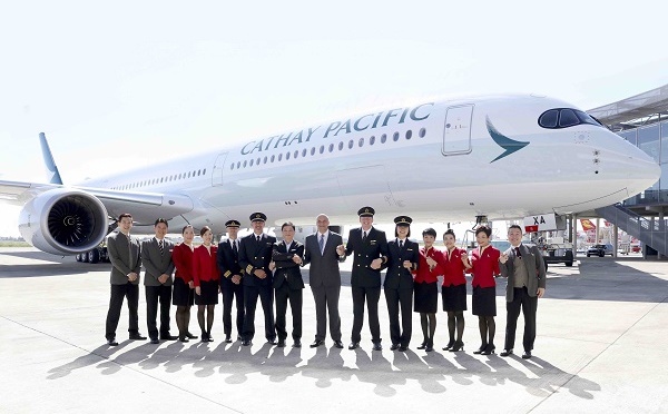 Cathay Pacific fait décoller son premier Airbus A350-1000