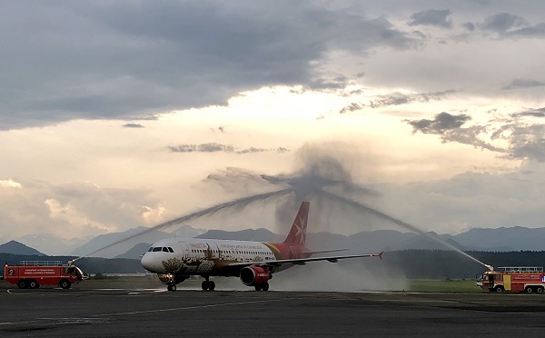 Air Malta : vol inaugural entre Lourdes et Malte