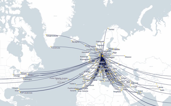 Amadeus connecte l'aéroport de Copenhague au gestionnaire de réseau Eurocontrol