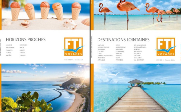 FTI Voyages ouvre 4 nouveaux clubs 2018-2019