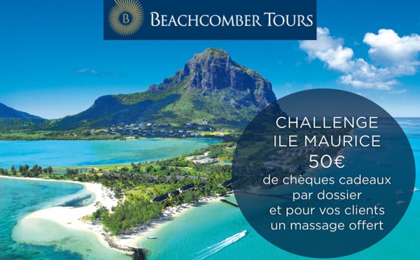 Beachcomber Tours fait gagner des cadeaux aux agents de voyages...