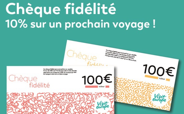 Visit Europe lance des bons d'achats pour les clients des agences