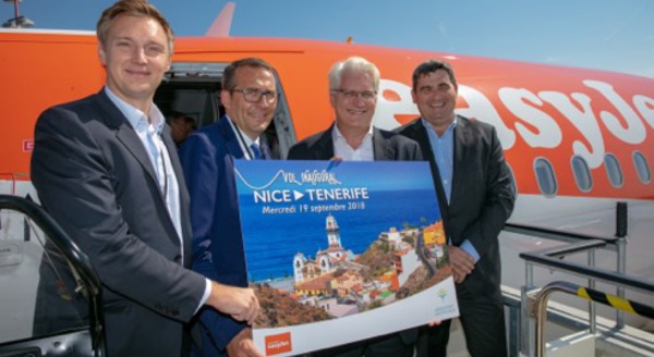 easyjet fête l'arrivée d'un 5e A320 à Nice