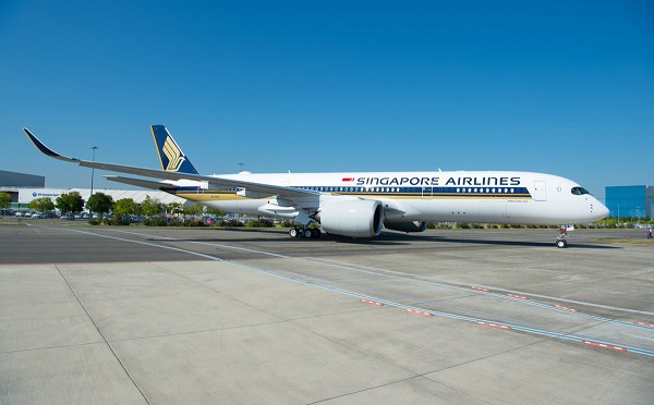 Singapore Airlines réceptionne son A350-900ULR