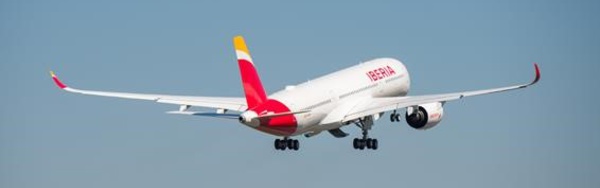 Iberia recevra 3 nouveaux Airbus A350 en 2019