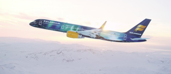 Icelandair dédie un avion aux aurores boréales