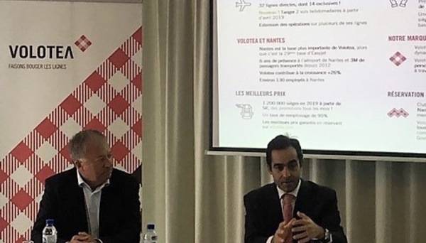 Volotea desservira Tanger au départ de Nantes en 2019