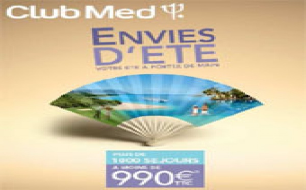 Club Med : 1000 séjours à moins de 990€