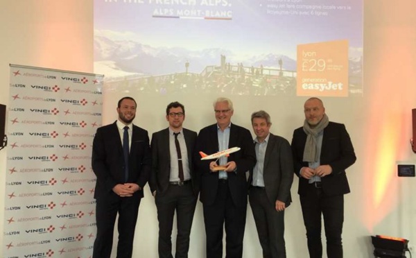 easyJet fête les 10 ans de sa base à Lyon-Saint Exupéry