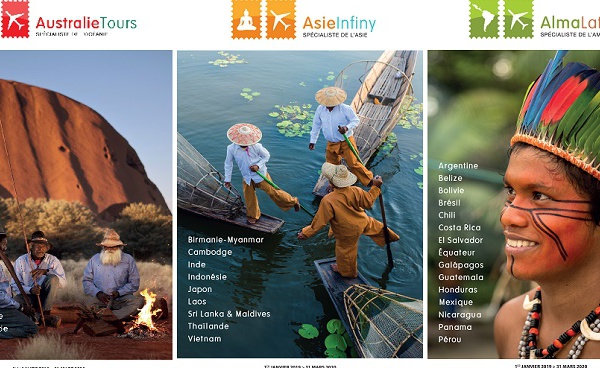 Australie Tours, Alma Latina et Asie Infiny sortent leurs nouvelles brochures