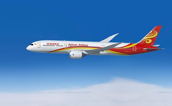 Hainan Airlines ouvre un vol direct Shenzhen-Tel Aviv dès le 22 février 2019