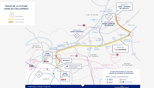 CDG Express : pour Elisabeth Borne le projet "est nécessaire et il sera réalisé"