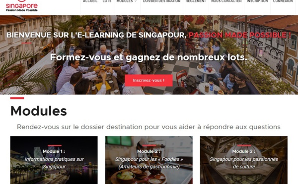 E-learning : Singapour fait gagner une place en éductour en 2020