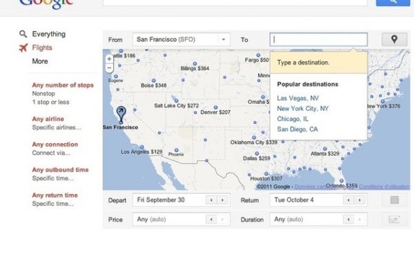 Google Flights, ou le prélude à la naissance d'un acteur global du voyage...