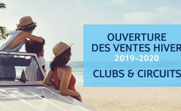 Hiver 2019-2020 : TUI ouvre les ventes Clubs et Circuits