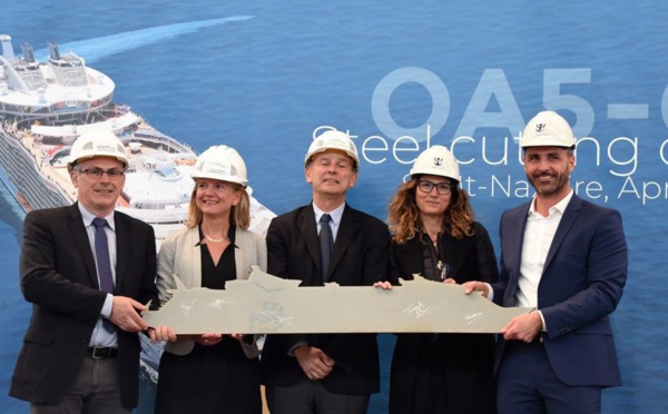 Royal Caribbean Int. : début de construction du 5e navire de la classe Oasis