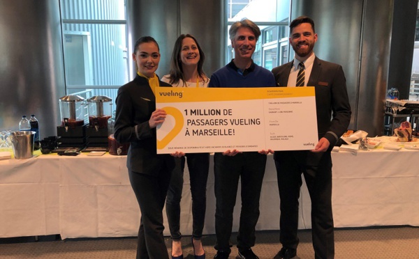 Vueling Airlines fête son millionième passager !