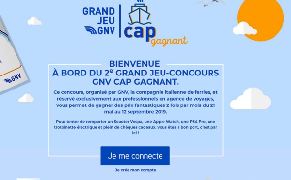 GNV fait gagner un scooter Vespa Sprint aux agents de voyages