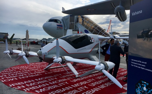 Salon du Bourget : Airbus présente Vahana, son taxi-volant (vidéo)