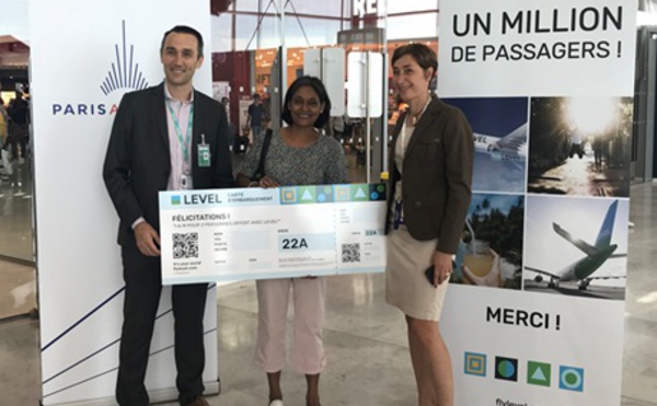 Level a fêté son millionième passager