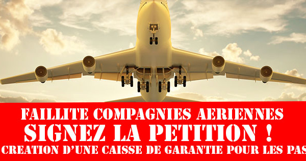 Caisse de garantie aérien : déjà plus de 12000 signatures pour la pétition !