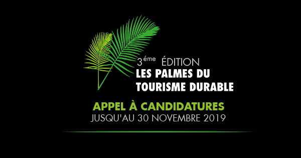 Palmes du Tourisme Durable : ouverture officielle des candidatures à la 3e édition !