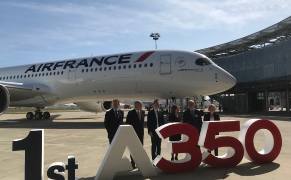 Avec son premier A350, Air France vole vers un transport aérien plus durable (vidéo)