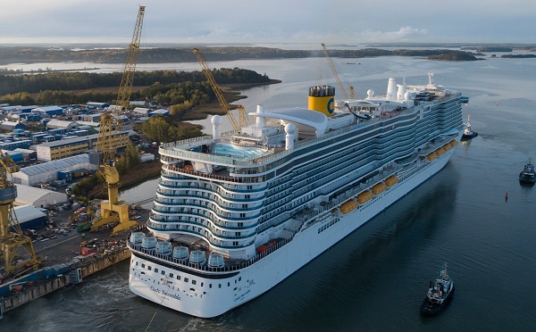 Costa Croisières : la livraison du Smeralda de nouveau retardée