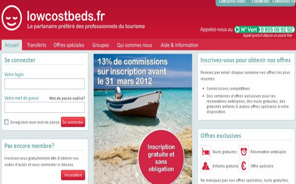 Lowcostbeds.fr affilie 150 agences en 3 jours...