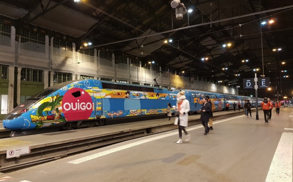 Les TGV Ouigo vont passer par le centre-ville de Lyon à partir du 1er juin 2020