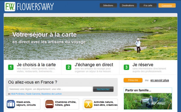 FlowersWay tisse sa toile entre les agents locaux du tourisme 