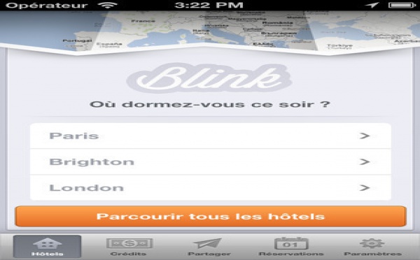 Blink Booking lance son application de réservation premium en France